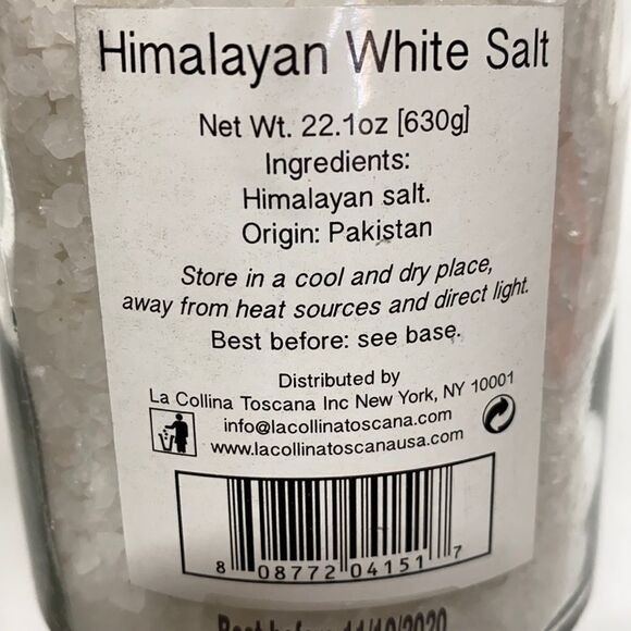 (🔥2)LA COLLINA TOSCANA HIMALAYAN WHITE SALT AND HIMALAYAN BLACK SALT - Picture 3 of 3